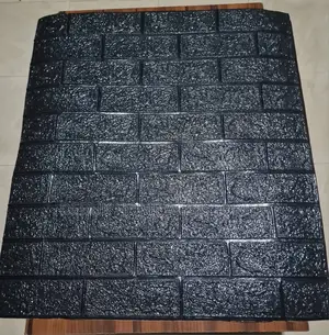 Black Brick And White Brick Wall Sticker