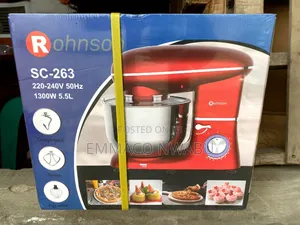 Rohnson 5.5litres Stand Mixer. 1300watts.