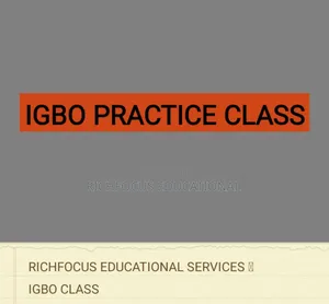 Learn Igbo Language and English Language (Online/Physical)