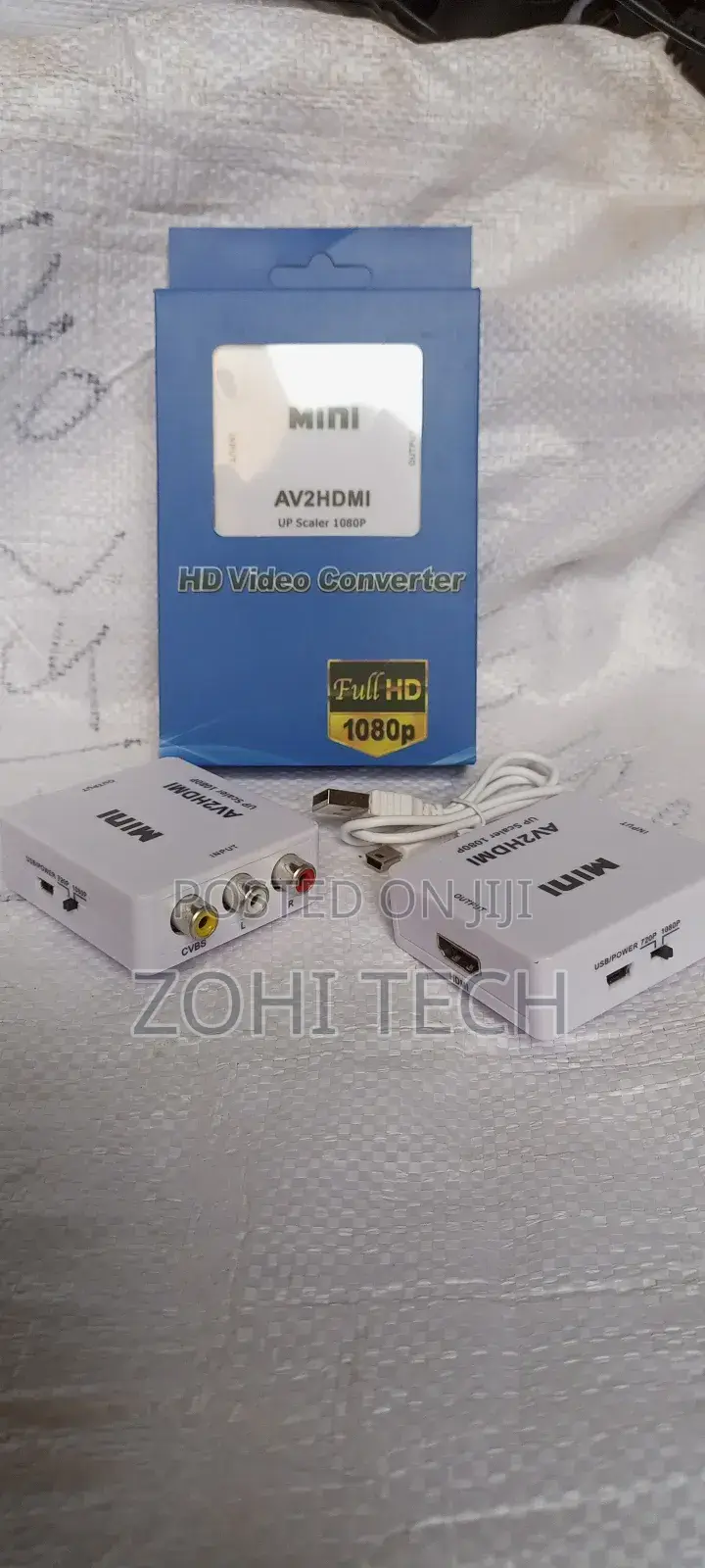Mini AV to HDMI Converter