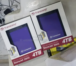 Transcend Storejet 25h3 2.5 Inch 4tb Usb 3.1 Hdd - Purple