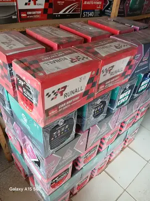 Runall Car Battery 75AH With 13months Warranty.