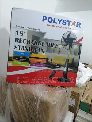 Best Durable 18" Rechargeable Stand Fan [Pv-3018b}