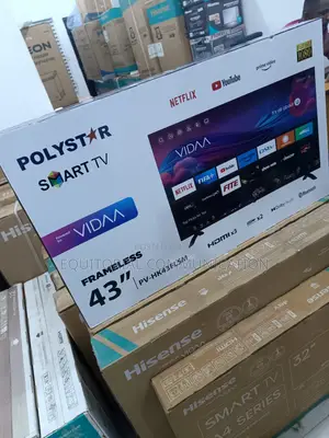 Current Best 43'' Polystar Smart Tv...4K Uhd