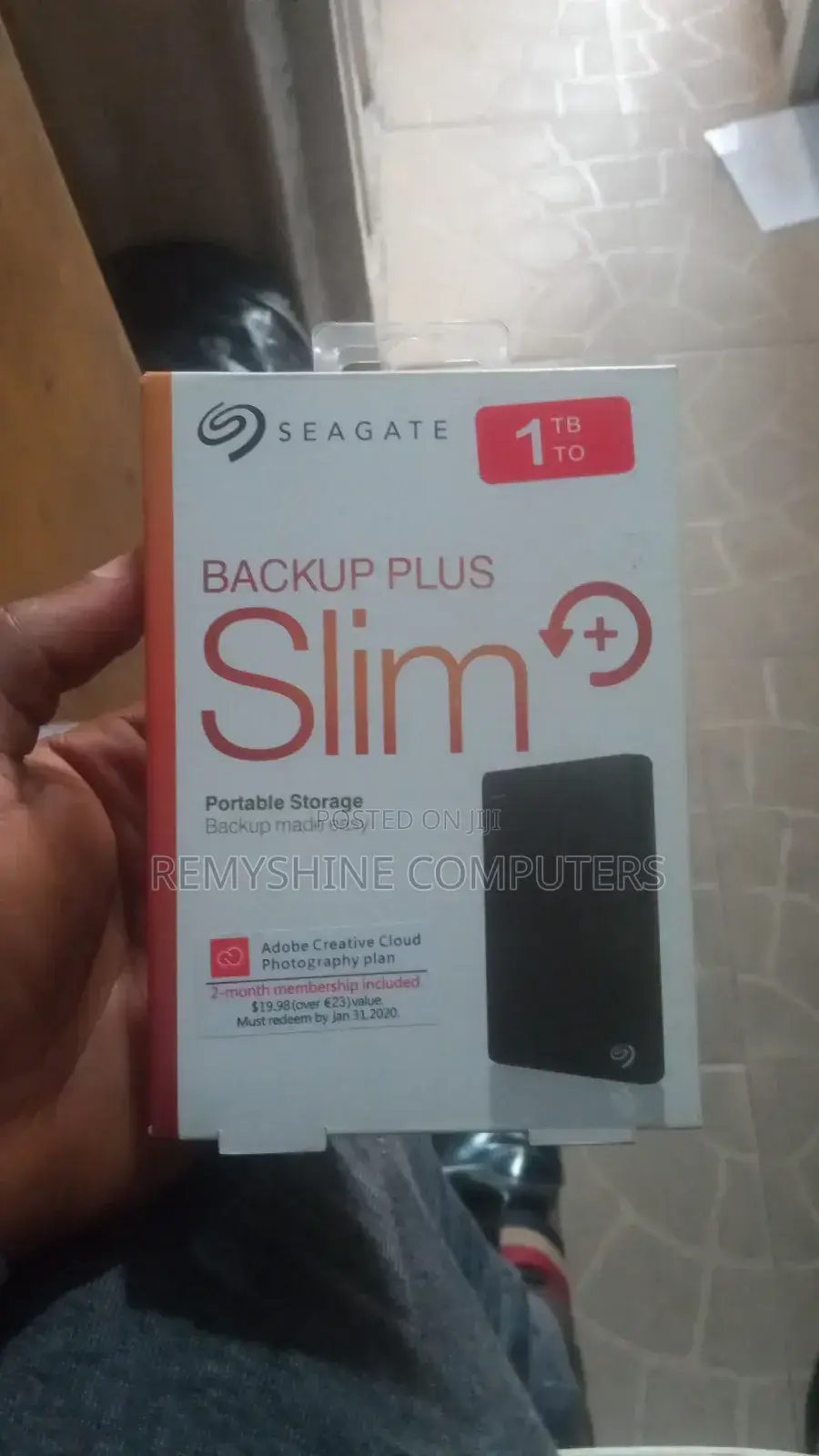 Seagate External Hard Drive Backup Plus
