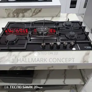 5 Burners Inbuilt Gas Cooker Tops