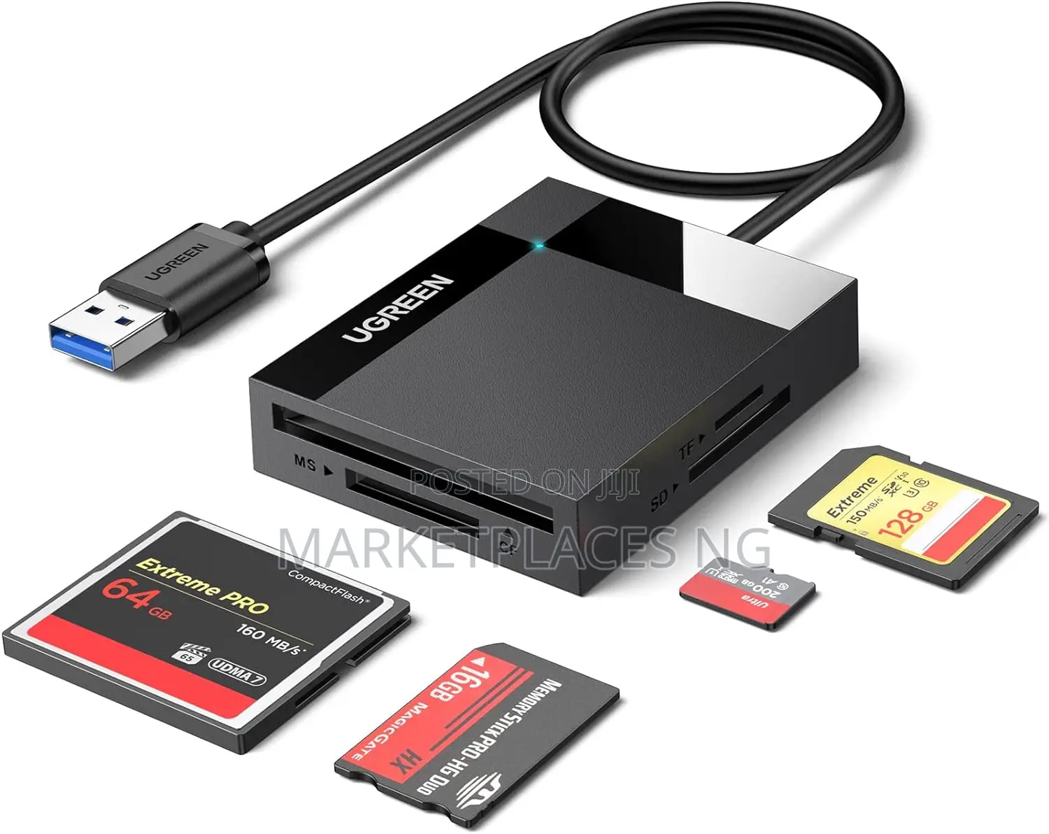 UGREEN 5-in-1 USB 3.0 Card Reader Hub
