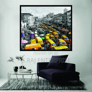 LAGOS ISLAND Canvas Art 55/40 Inches
