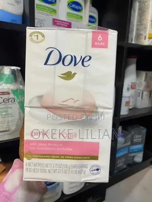Dove 6 Bars Pink/ Rosa