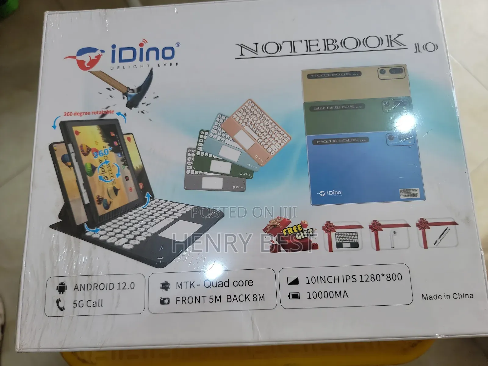 New Idino Notebook 10 512 GB