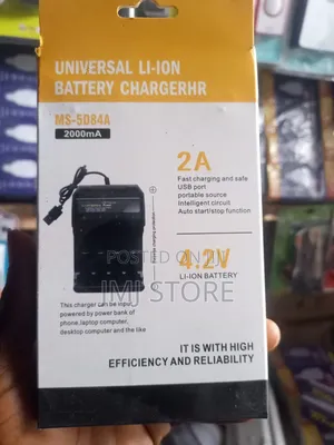 Universal Li-Ion Battery Charger Ms-5084a