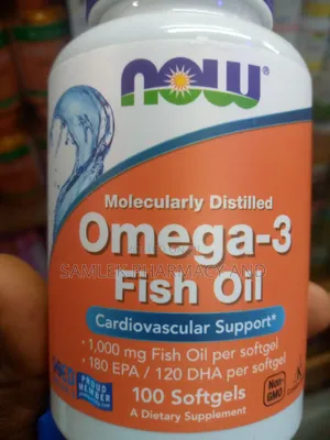 Now Omega-3 1,000mg Cardiovascular Support- 100softgel