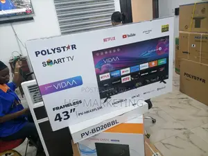 New Quality Polystar 43 Inches Smart TV
