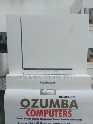 New Laptop Apple MacBook Air 2024 M3 13-Inch 8GB Apple M3 SSD 256GB