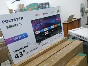 High Quality Polystar 43 Inches Smart TV