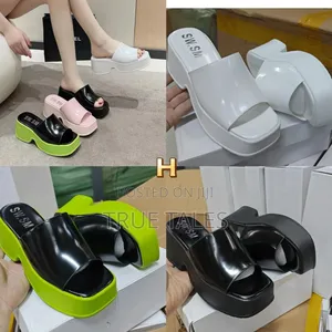 Ladies Cute and Beautiful Chunky Slippers