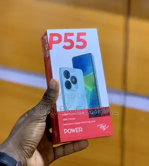 New Itel P55 128 GB Black