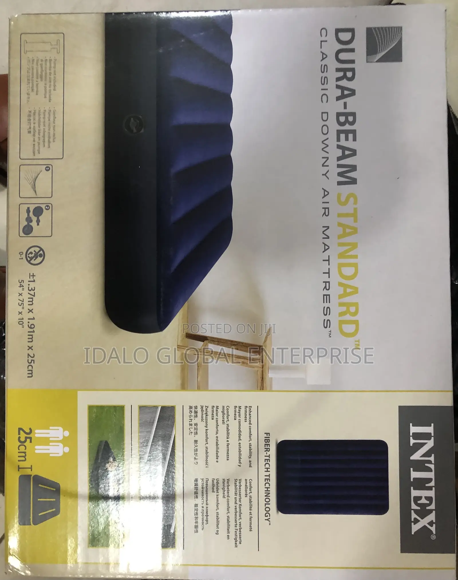 Inflatable Air Mattress With Pump