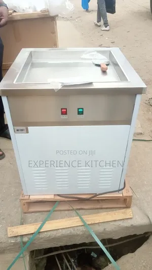 Single Fry Ice Cream Machine (Square)