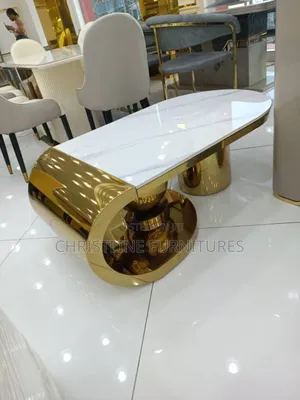 Quality Marble Top Center Table Set