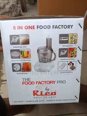 Rico Food Processor - 6 in 1