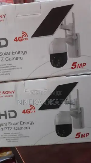 CCTV Camere Solar Powered