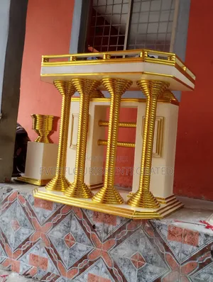 Pulpit and Flower Vase for Church.