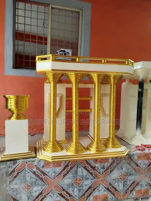 Pulpit and Flower Vase for Church