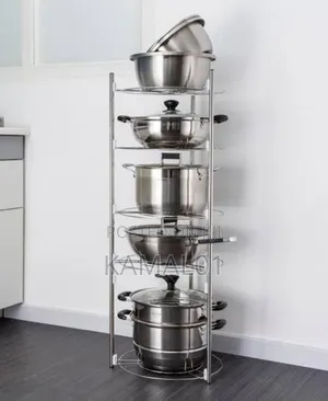 Multifunction Kitchen Pot Rack Five Layer