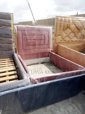 Bedframe: 4 and Half ( Padded With Head Board, as Seen)