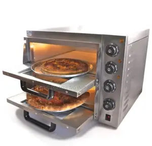 Double Decker Mini Electric Pizza Oven (With Stone)2B Pizzas