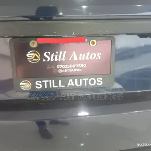 Branded Car Plate Number Holder