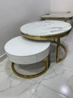 2 in One Center Table With Drawer