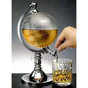 Elegant Globe Drink Dispenser - 3.5L Beverage Server F