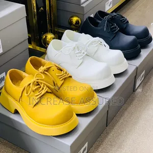 Pure Leather Balenciaga Luxury Shoe