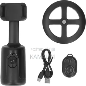 Auto Face Tracking Phone Holder, 360° Rotation