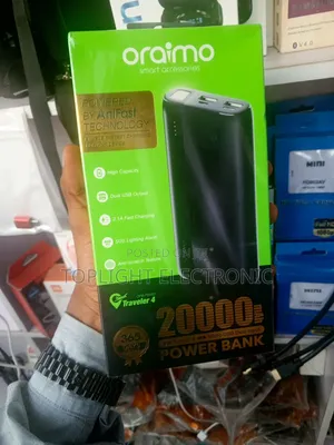 20,000 Mah Power Bank Oraimo