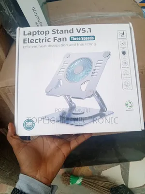 Laptop Stand v 5.1 With Electric Fan
