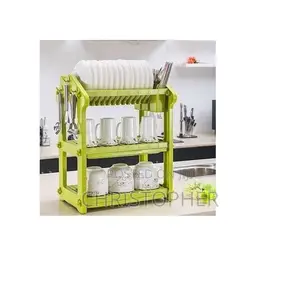 Wonder Home 3 Layer Durable Plastic Dish Rack