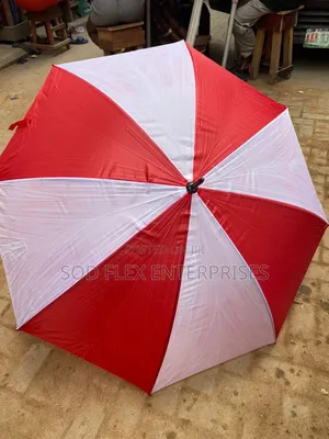 Combinationred White Medium Umbrella