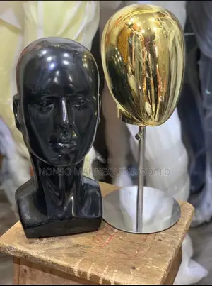 Gold Head Mannequin for Displaying Hats)Caps