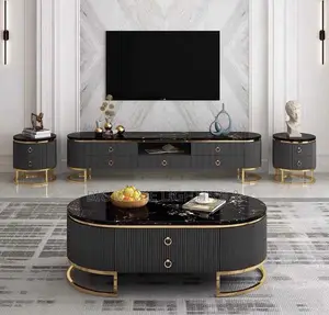 Tea Table and TV Cabinet Combination