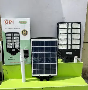 Gp 3000w Solar Street Light With Pole