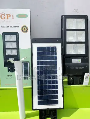 600w Gp Solar Street Light With Pole