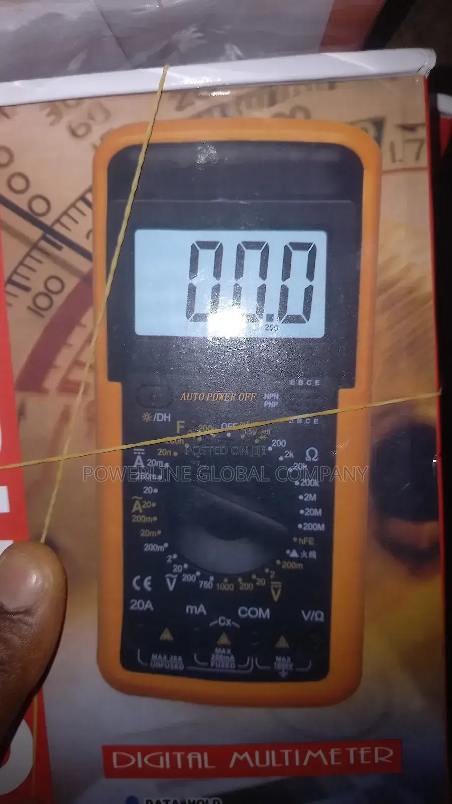 Digital Multimeter for Electrical/ Mechanical Works