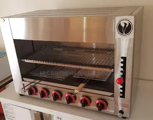 6 Burners Gas Salamander Kitchen Grill / Multi Purpose Grill