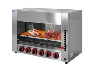 6burners Table Top Gas Salamander Griller/Chicken Grill Oven