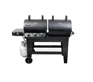Brinkman Combined Gas and Charcoal Outdoor BBQ Grill Station