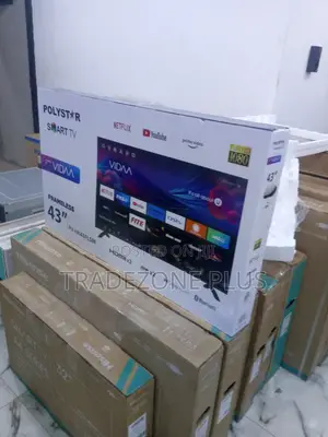 Polystar 43" Flat Screen Smart TV