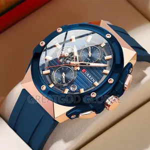 CURREN Active Chronograph Strong Luminous Saphire Watch